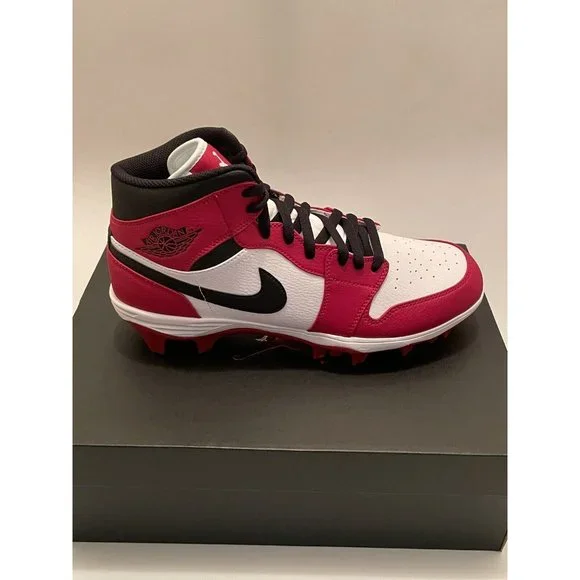 Nike | Shoes | Nike Air Jordan Mid Td Chicago Football  display picture 1